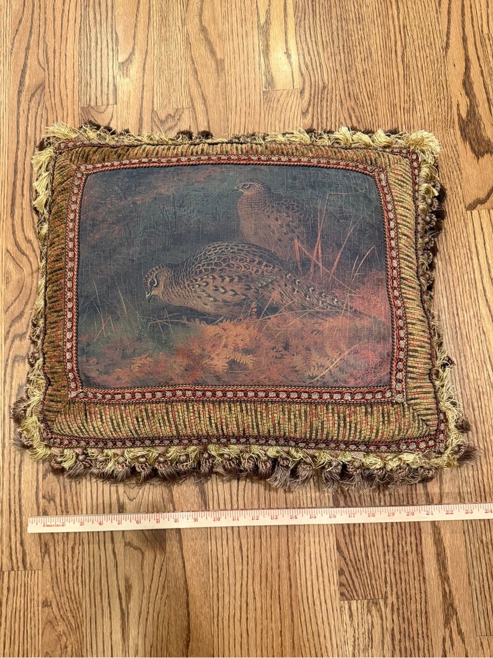 Pulvermacher Decorative Partridge Throw Pillow - Multicolor